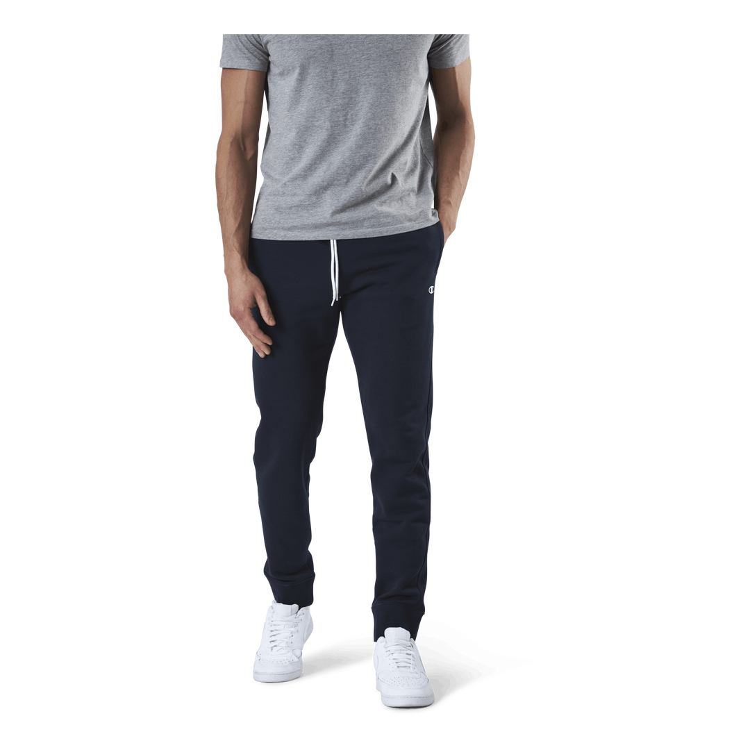Rib Cuff Pants Blue