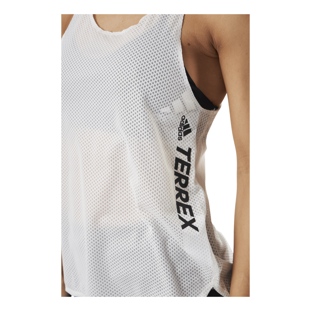 W Terrex Agravic Race Singlet Non-Dyed