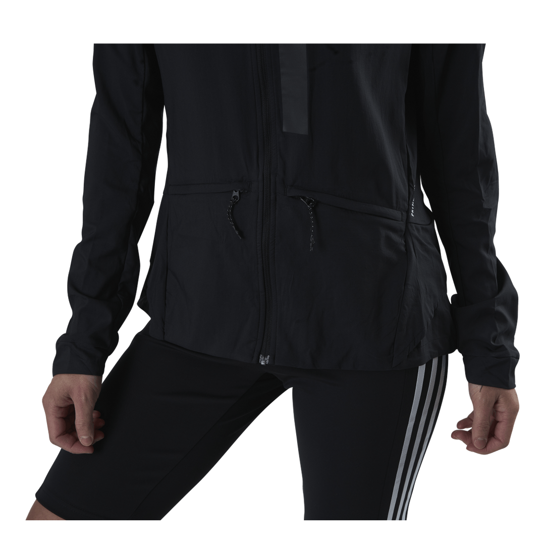 Adidas Marathon Jacket Translucent Women Black / Black