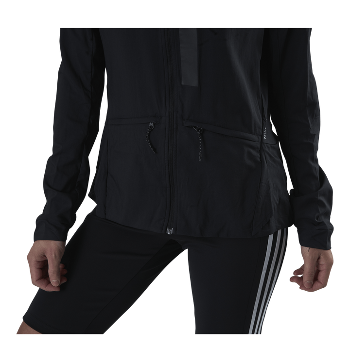 Adidas Marathon Jacket Translucent Women Black / Black