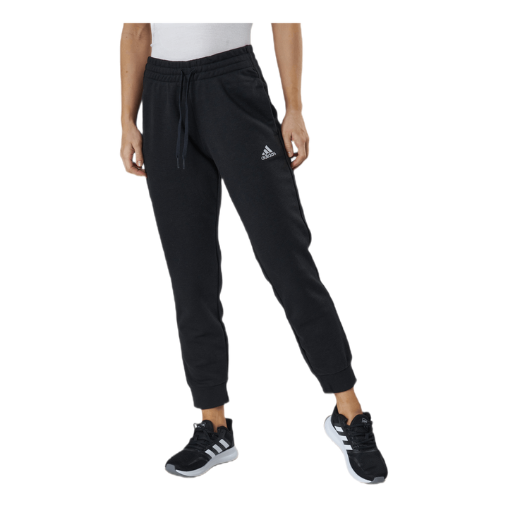 Essentials Regular Tapered Cuffed 7/8 Pant Black / White