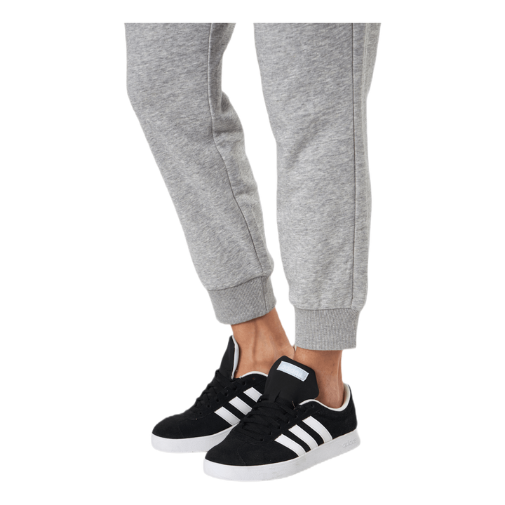 Essentials Regular Tapered Cuffed 7/8 Pant Medium Grey Heather / White