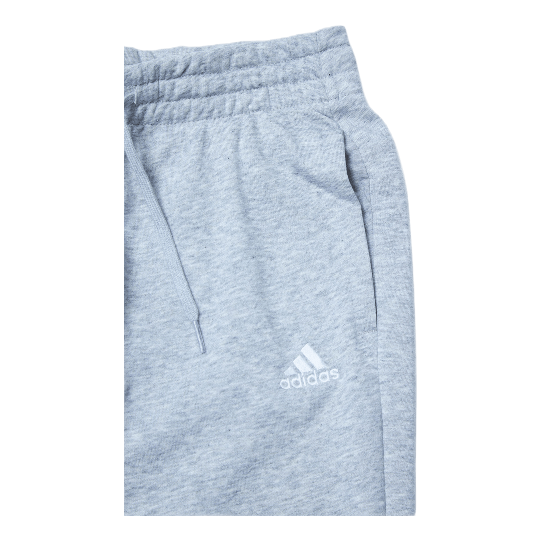 Essentials Regular Tapered Cuffed 7/8 Pant Medium Grey Heather / White