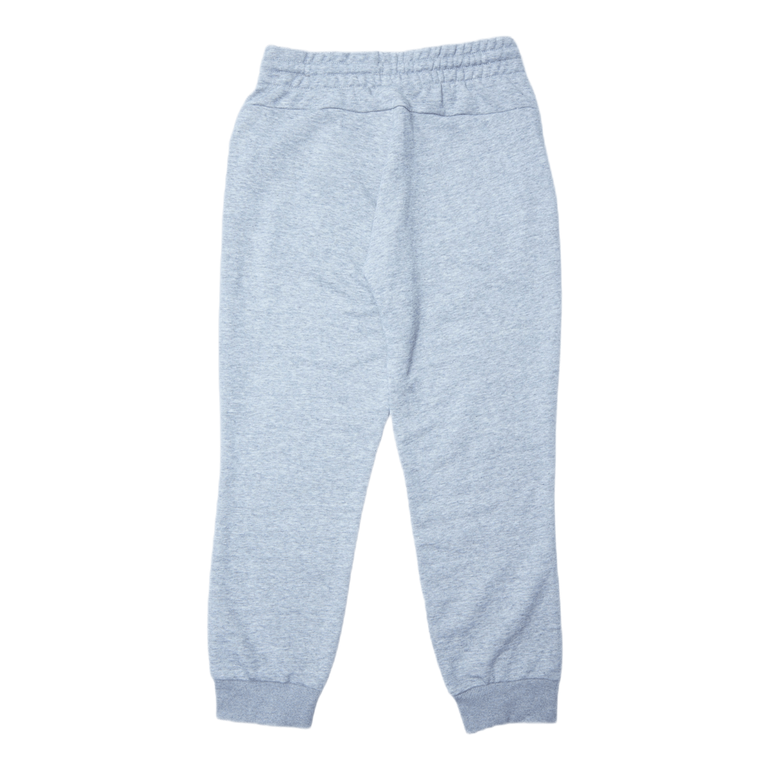 Essentials Regular Tapered Cuffed 7/8 Pant Medium Grey Heather / White