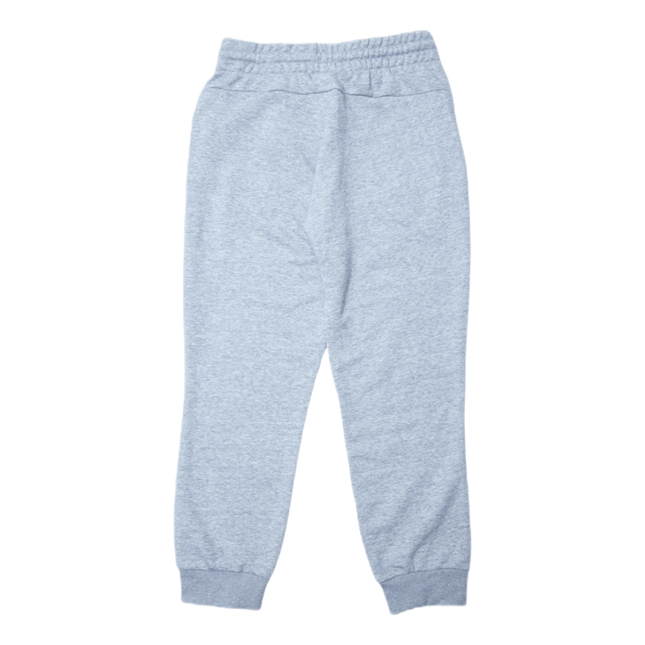Essentials Regular Tapered Cuffed 7/8 Pant Medium Grey Heather / White