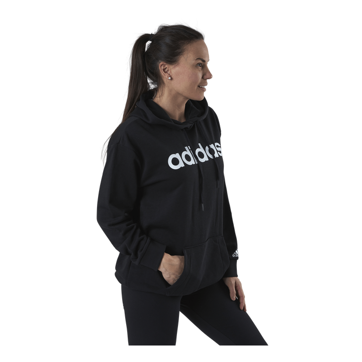 Essentials Oversized Hoodie Black / White