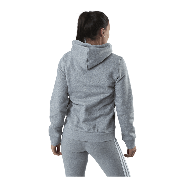 Essentials Hoodie Medium Grey Heather / White