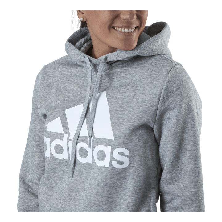 Essentials Hoodie Medium Grey Heather / White