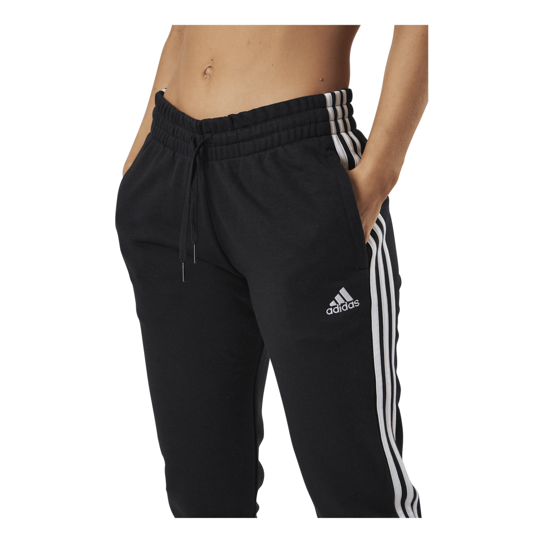 Essentials Slim Tapered Cuffed Pant Black / White