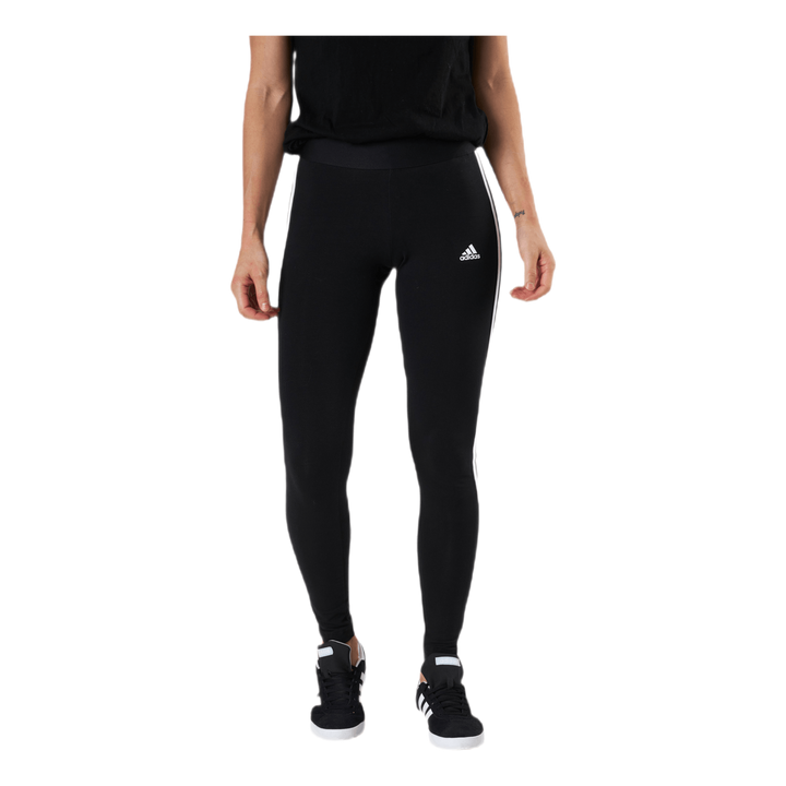 3 Stripes Leggings Black / White