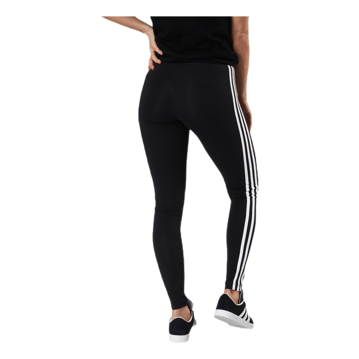 3 Stripes Leggings Black / White