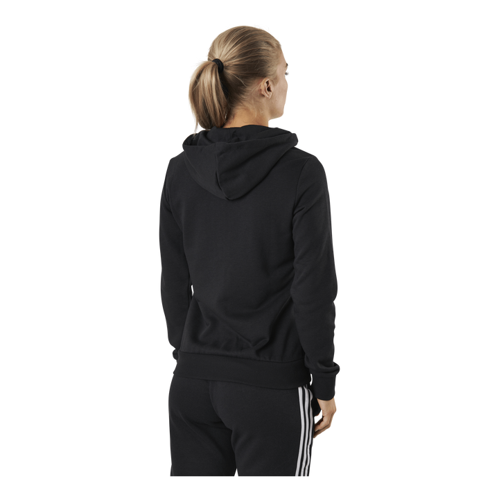 Essentials Full-Zip Hoodie Black / White