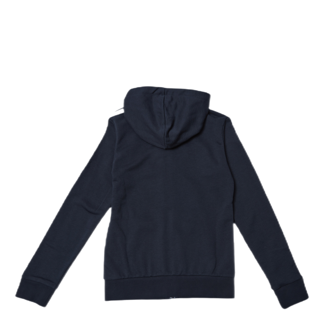 Essentials Full-Zip Hoodie Black / White