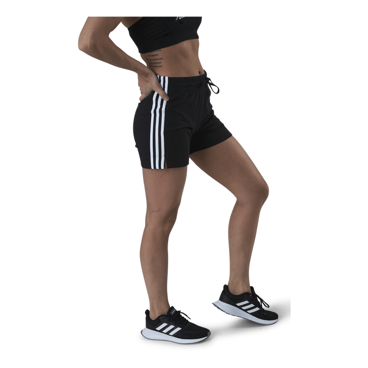 Essentials Slim Shorts Black / White