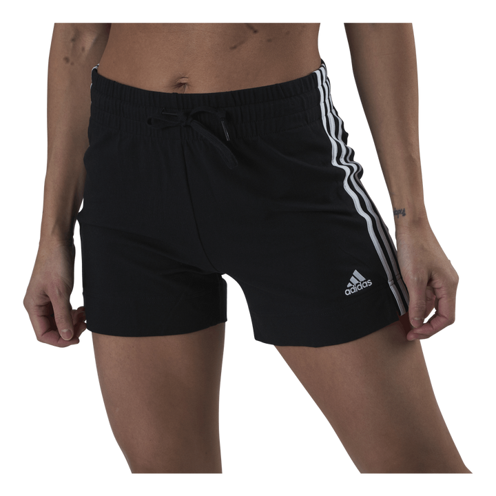 Essentials Slim Shorts Black / White