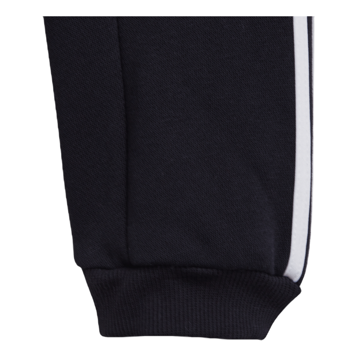 3-Stripes Fleece Jogger Set Medium Grey Heather