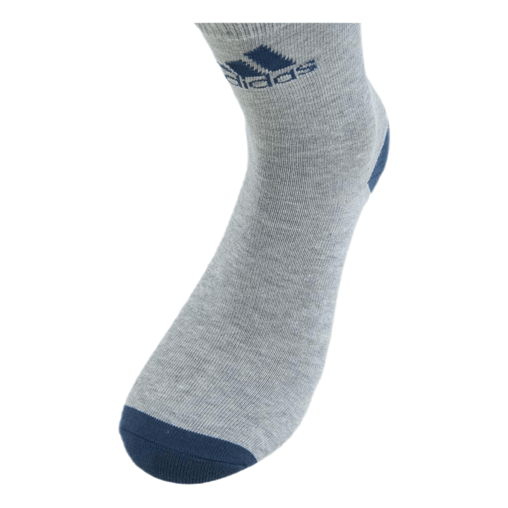 Little Kids  Ankle 3Pp Crew Blue / Medium Grey Heather / Crew Navy