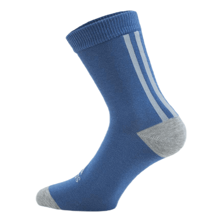 Little Kids  Ankle 3Pp Crew Blue / Medium Grey Heather / Crew Navy