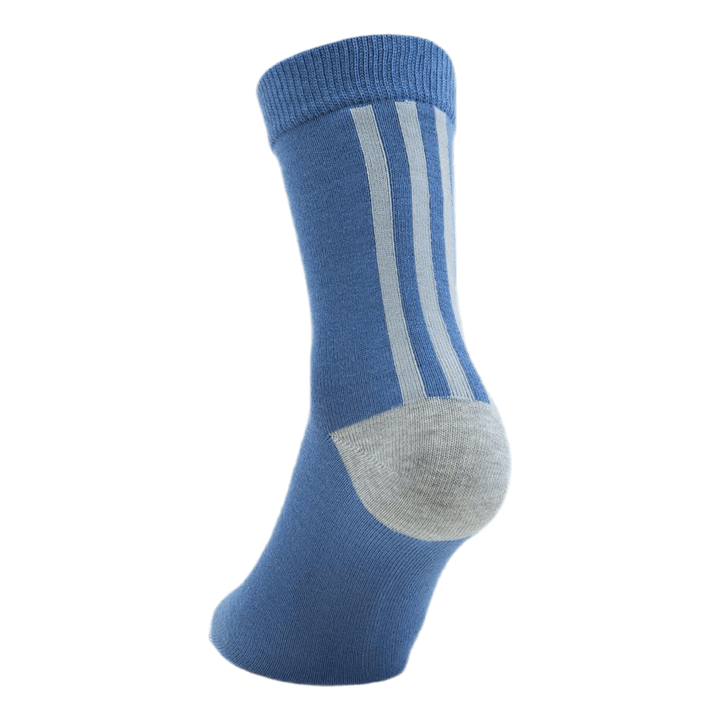 Little Kids  Ankle 3Pp Crew Blue / Medium Grey Heather / Crew Navy