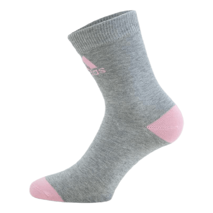 Little Kids  Ankle 3Pp Hazy Rose / Medium Grey Heather / Light Pink