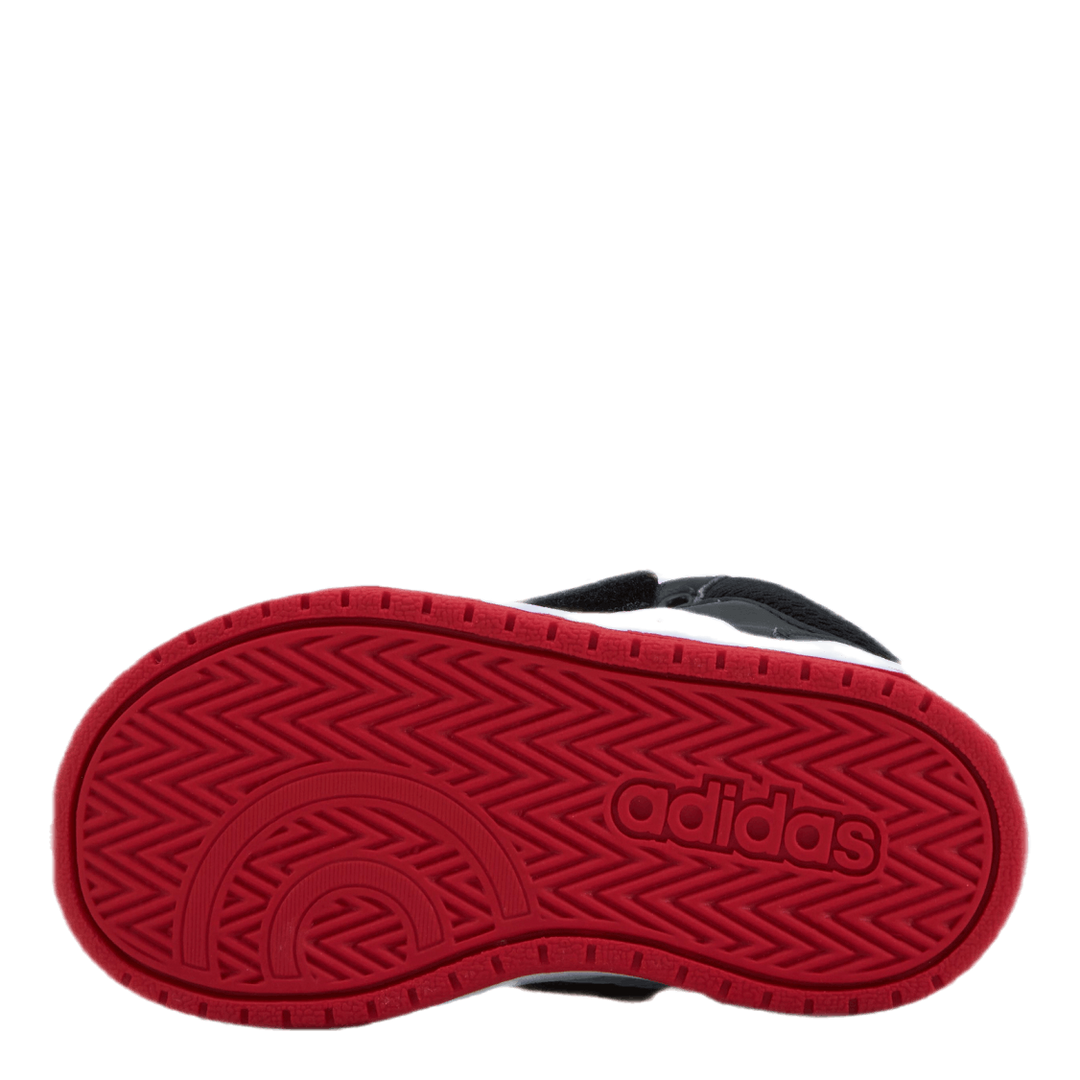 Hoops 2.0 Mid Shoes Core Black / Cloud White / Vivid Red