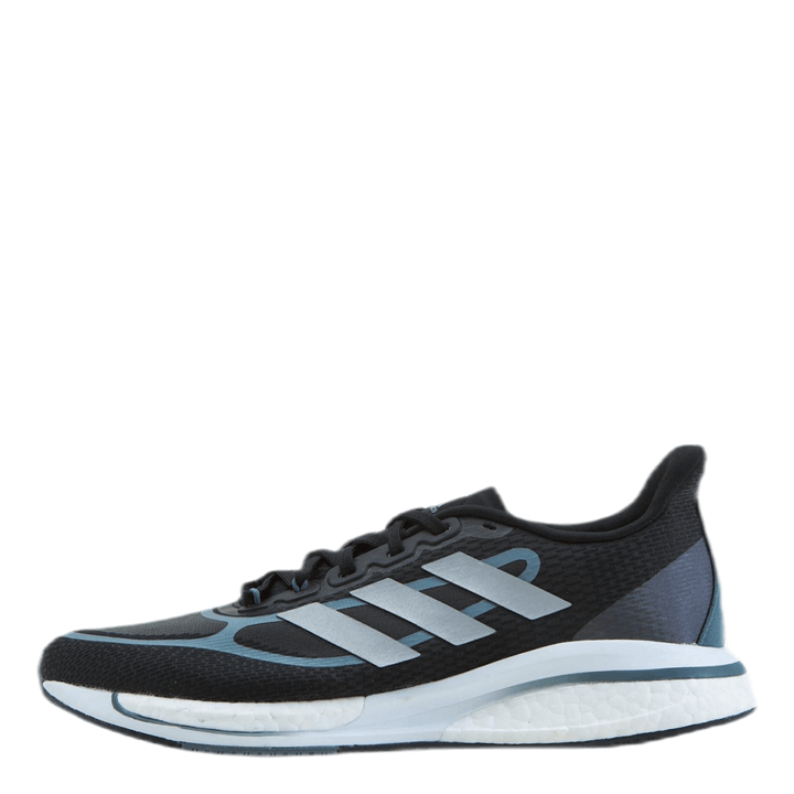 Supernova+ Shoes Core Black / Silver Metallic / Blue Oxide
