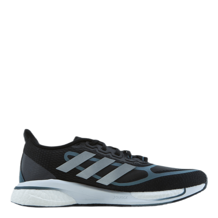 Supernova+ Shoes Core Black / Silver Metallic / Blue Oxide