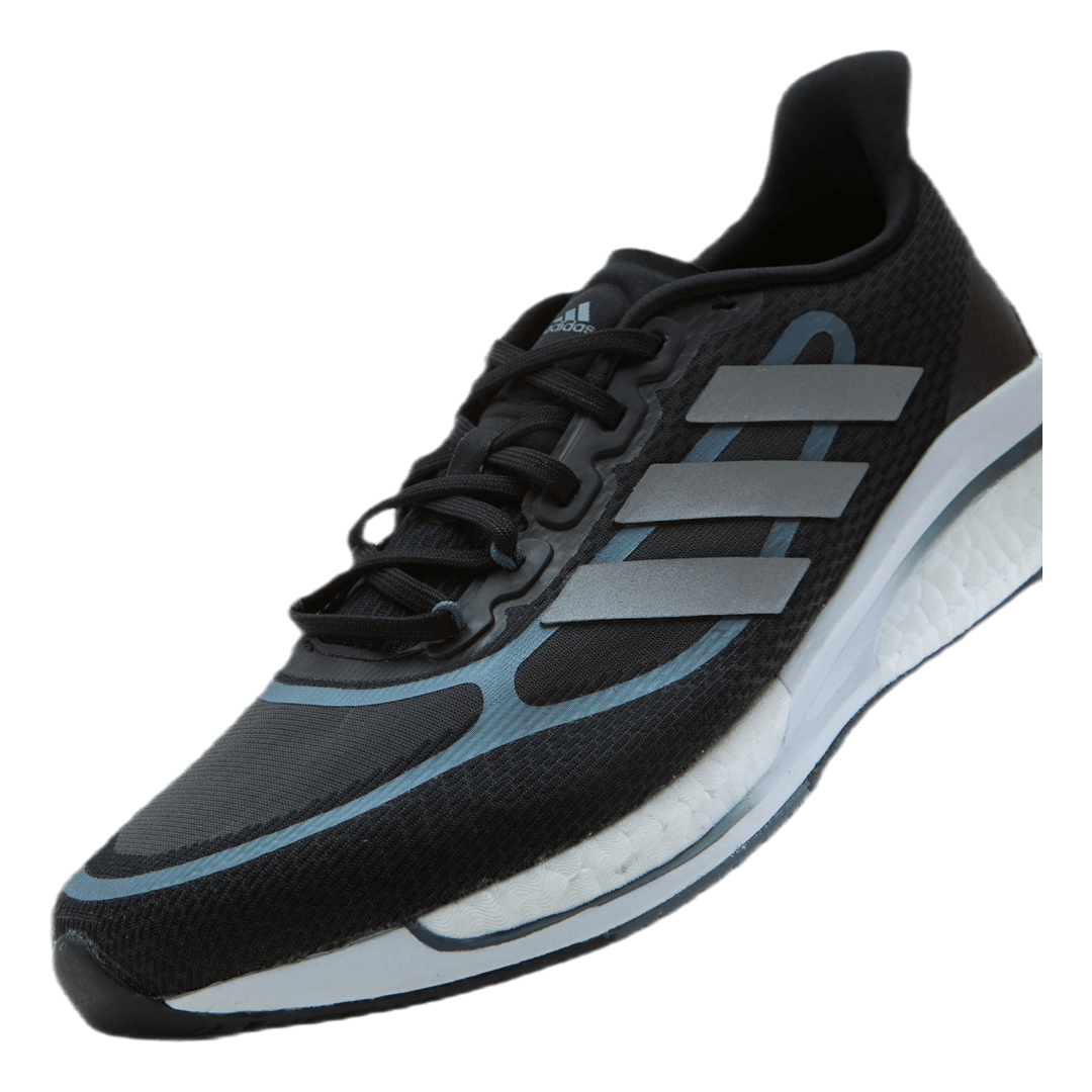Supernova+ Shoes Core Black / Silver Metallic / Blue Oxide