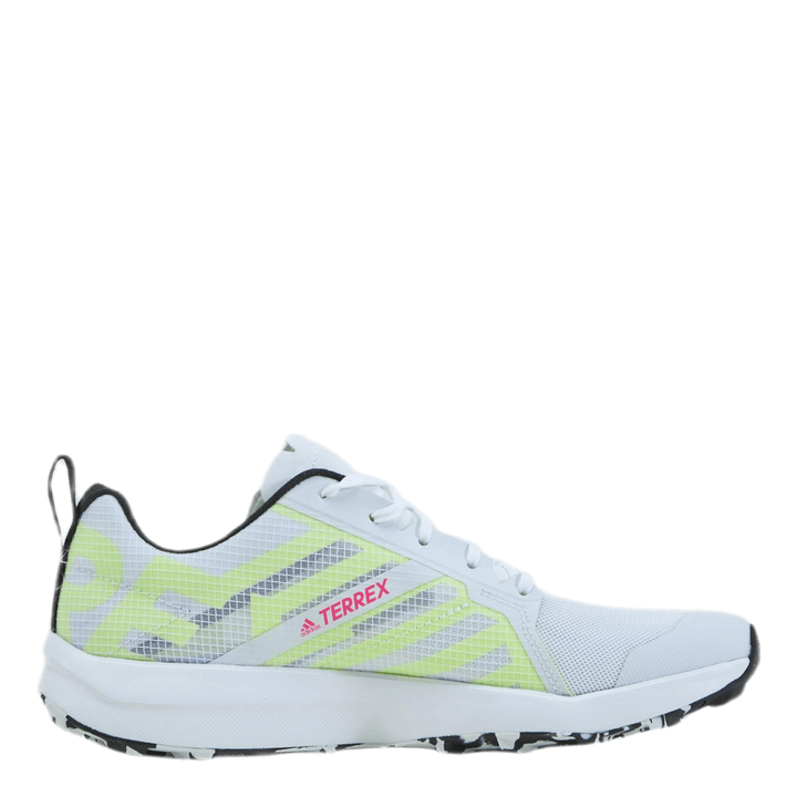Terrex Speed Flow Trail Running Shoes Cloud White / Core Black / Solar Yellow