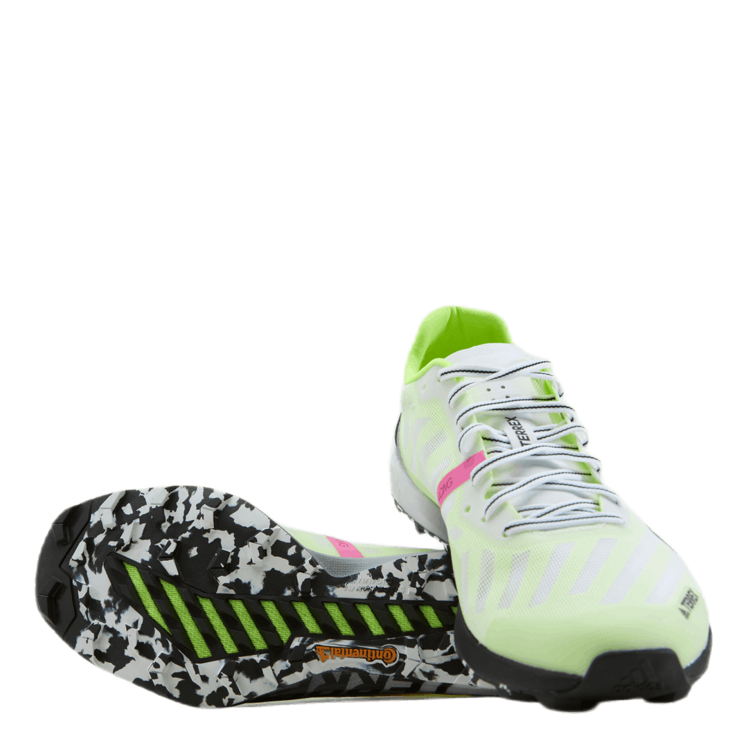 Terrex Speed Pro Trail Running Shoes Cloud White / Solar Yellow / Core Black