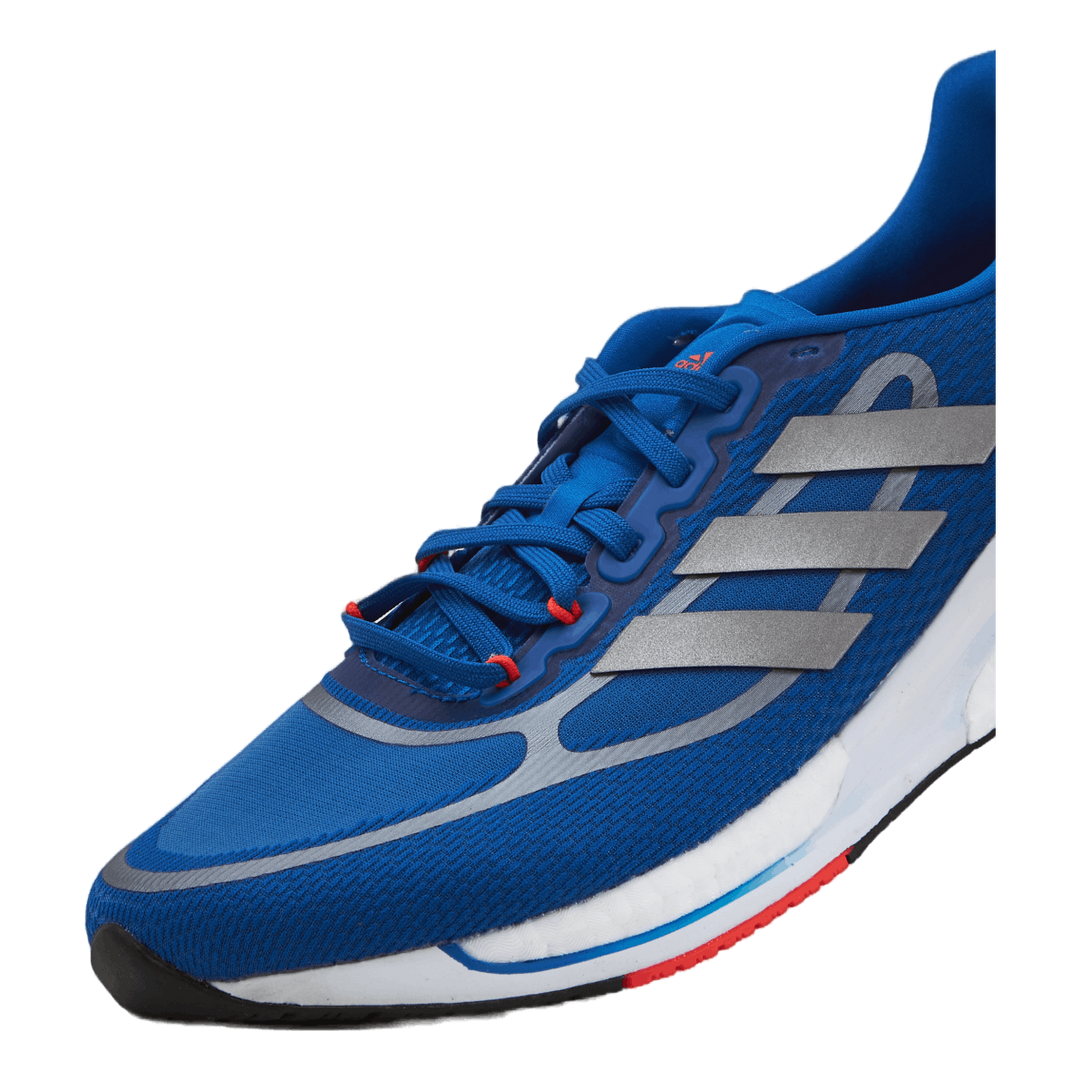 Supernova+ Shoes Football Blue / Silver Metallic / Solar Red