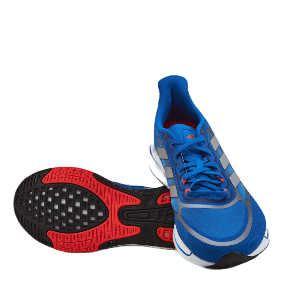 Supernova+ Shoes Football Blue / Silver Metallic / Solar Red