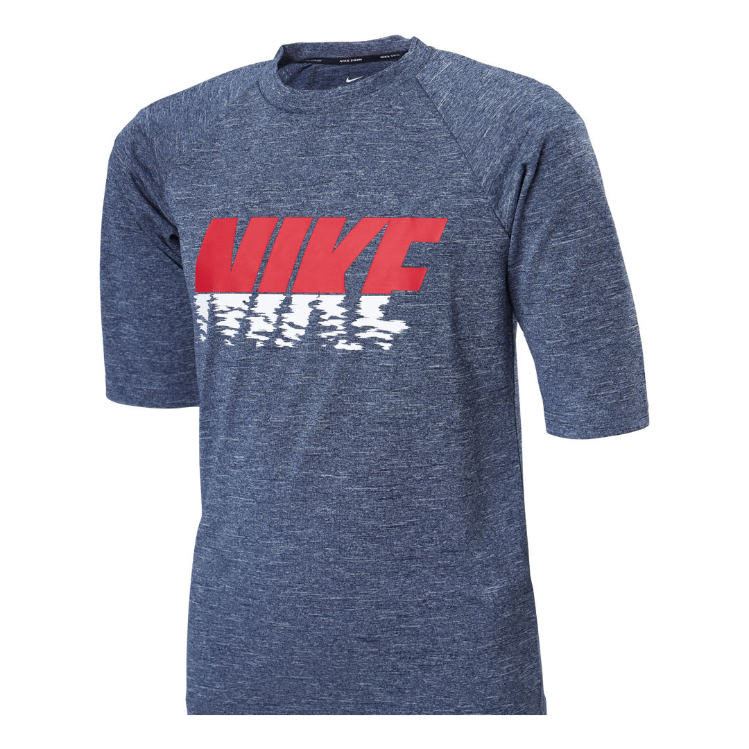 Junior Short Sleeve Hydroguard Sunset Blue