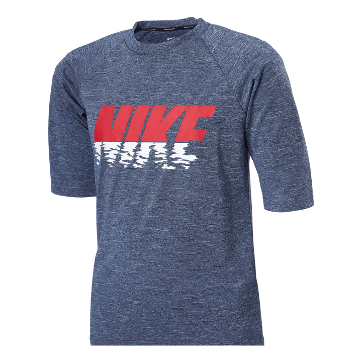 Junior Short Sleeve Hydroguard Sunset Blue