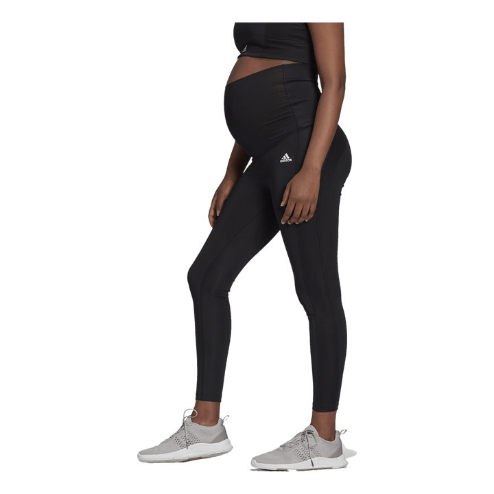 7/8 Sport Tight (Maternity) Black / White