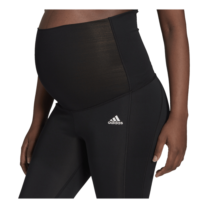 7/8 Sport Tight (Maternity) Black / White