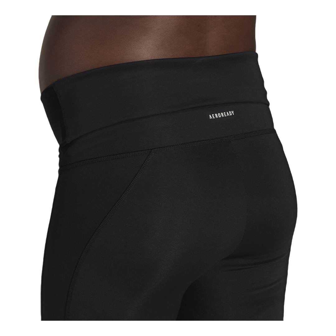 7/8 Sport Tight (Maternity) Black / White