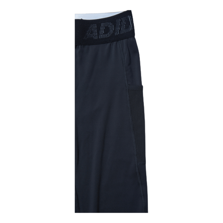 Techfit Long Branded Elastic Tight Black / White