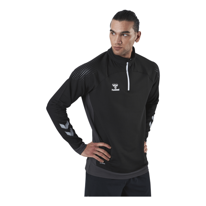 Half Zip Black