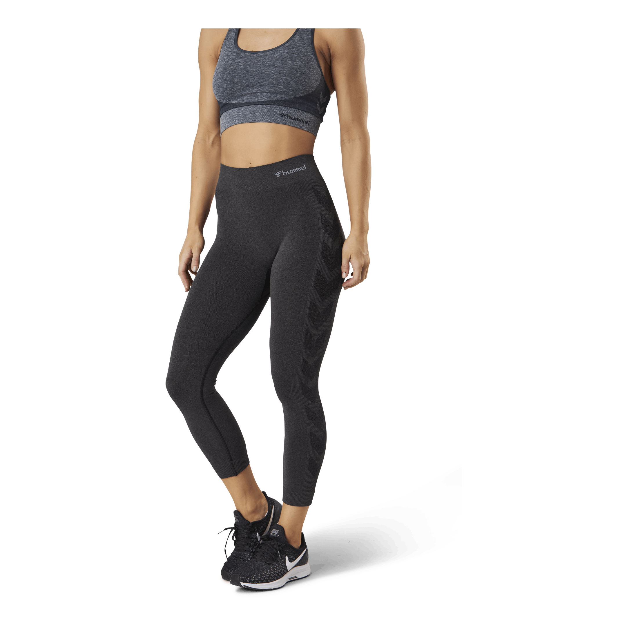 Hummel Seamless 3 4 Tights Black Sportamore