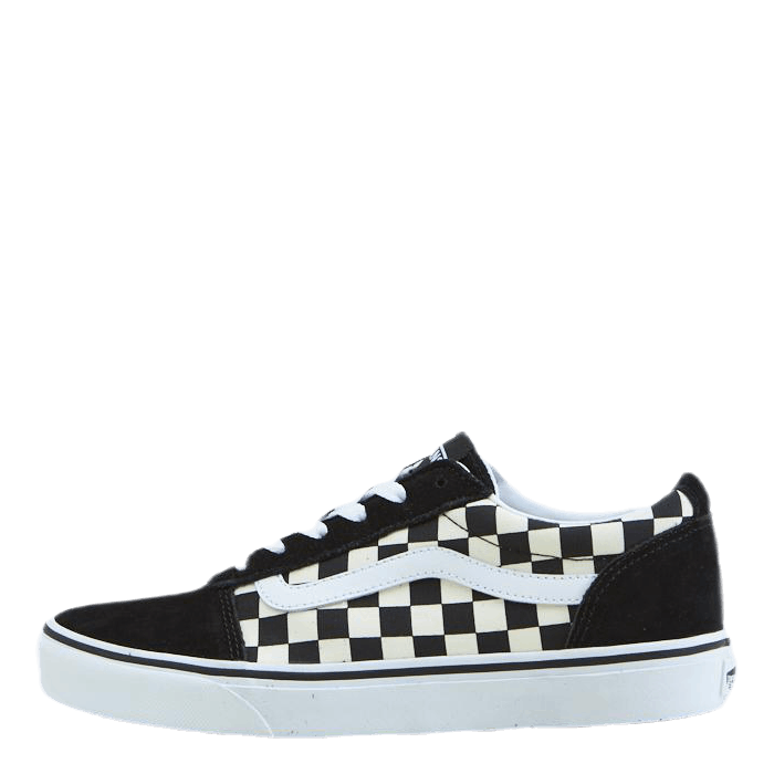 Black and deals white vans dsw