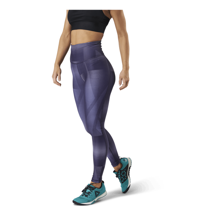 Sr Lux Hr 2.0 Aop Tight Purple