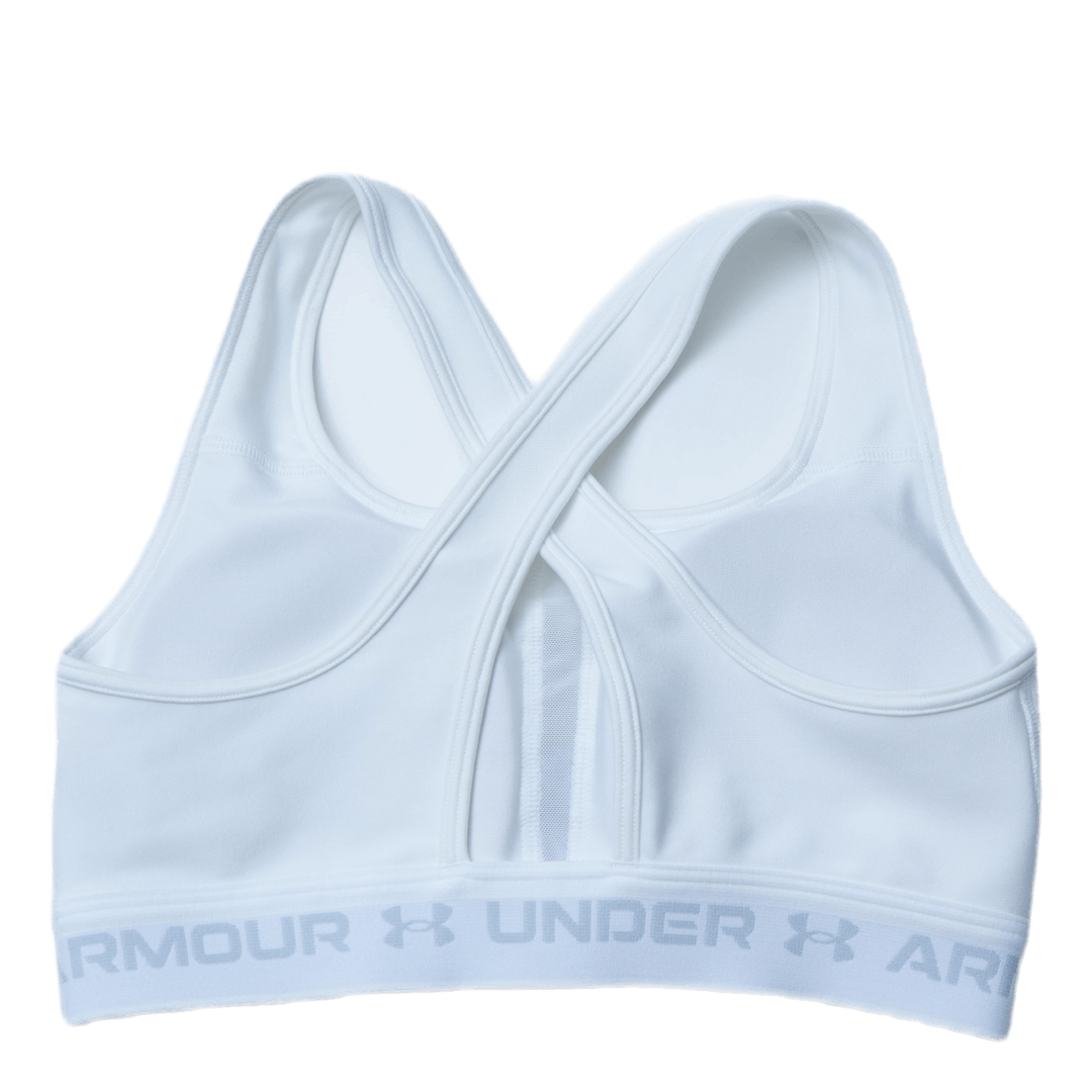 Crossback Mid Bra White