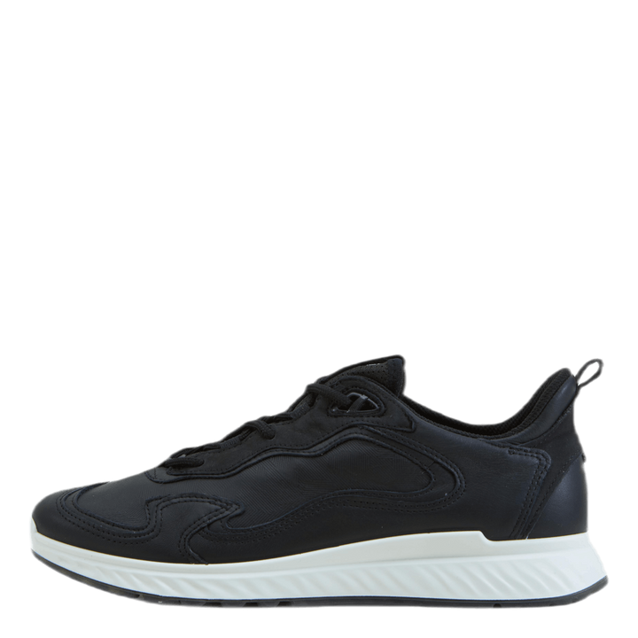 ST.1 Laced Shoes Black