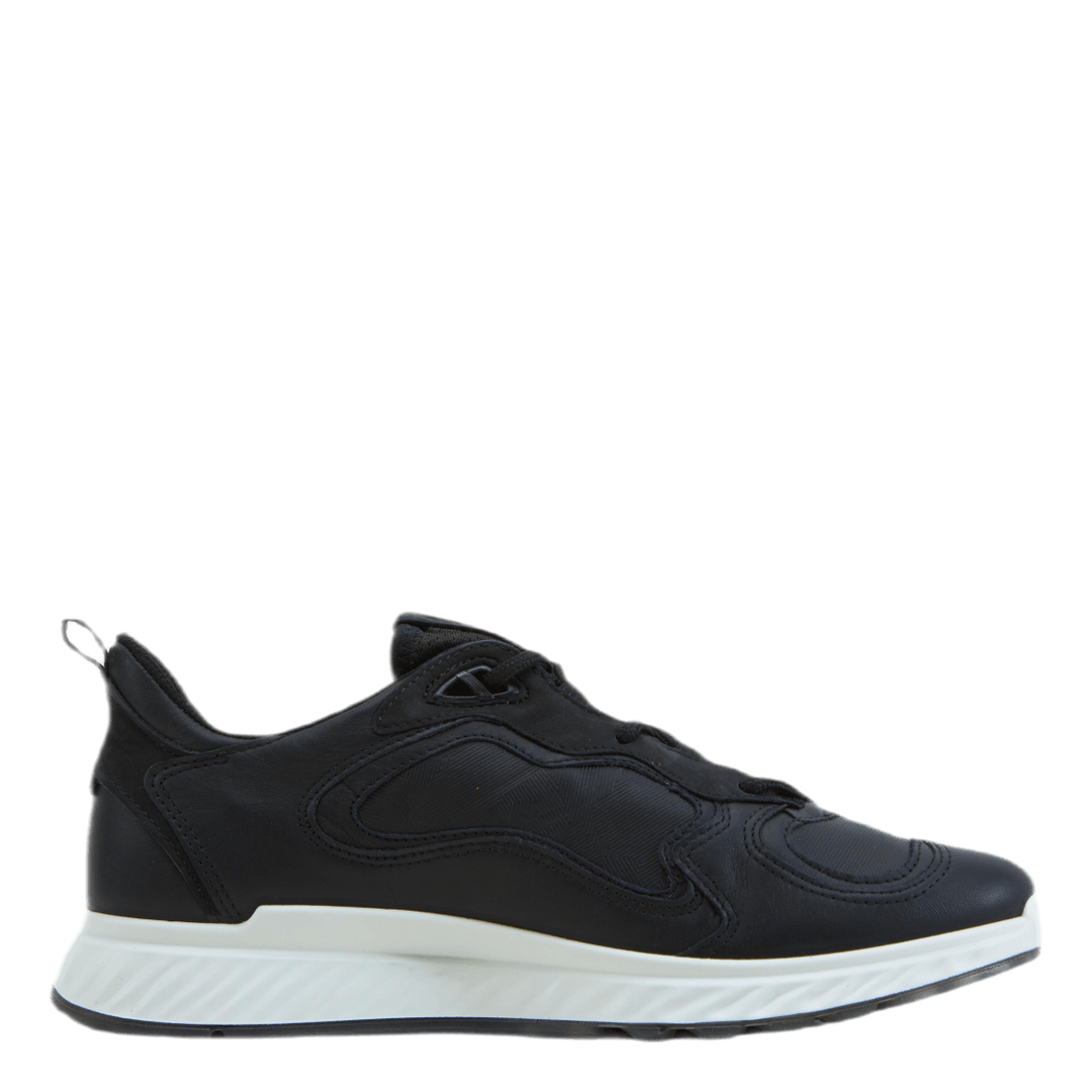 ST.1 Laced Shoes Black