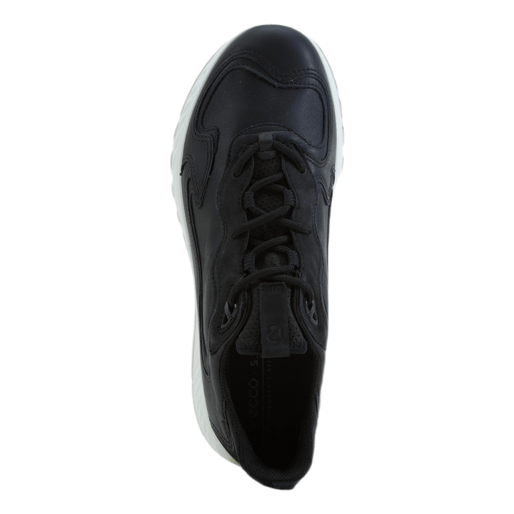 ST.1 Laced Shoes Black