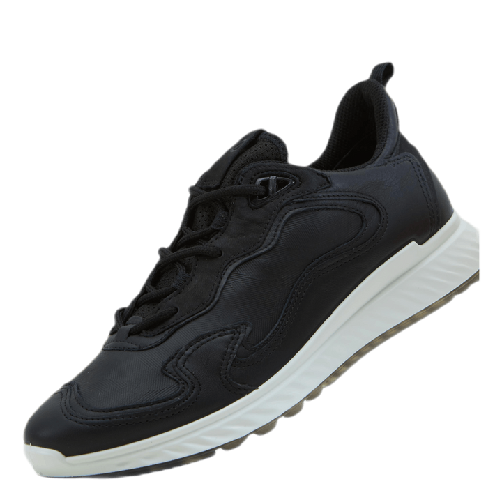 ST.1 Laced Shoes Black