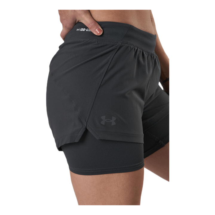Iso Chill Run 2N1 Short Grey