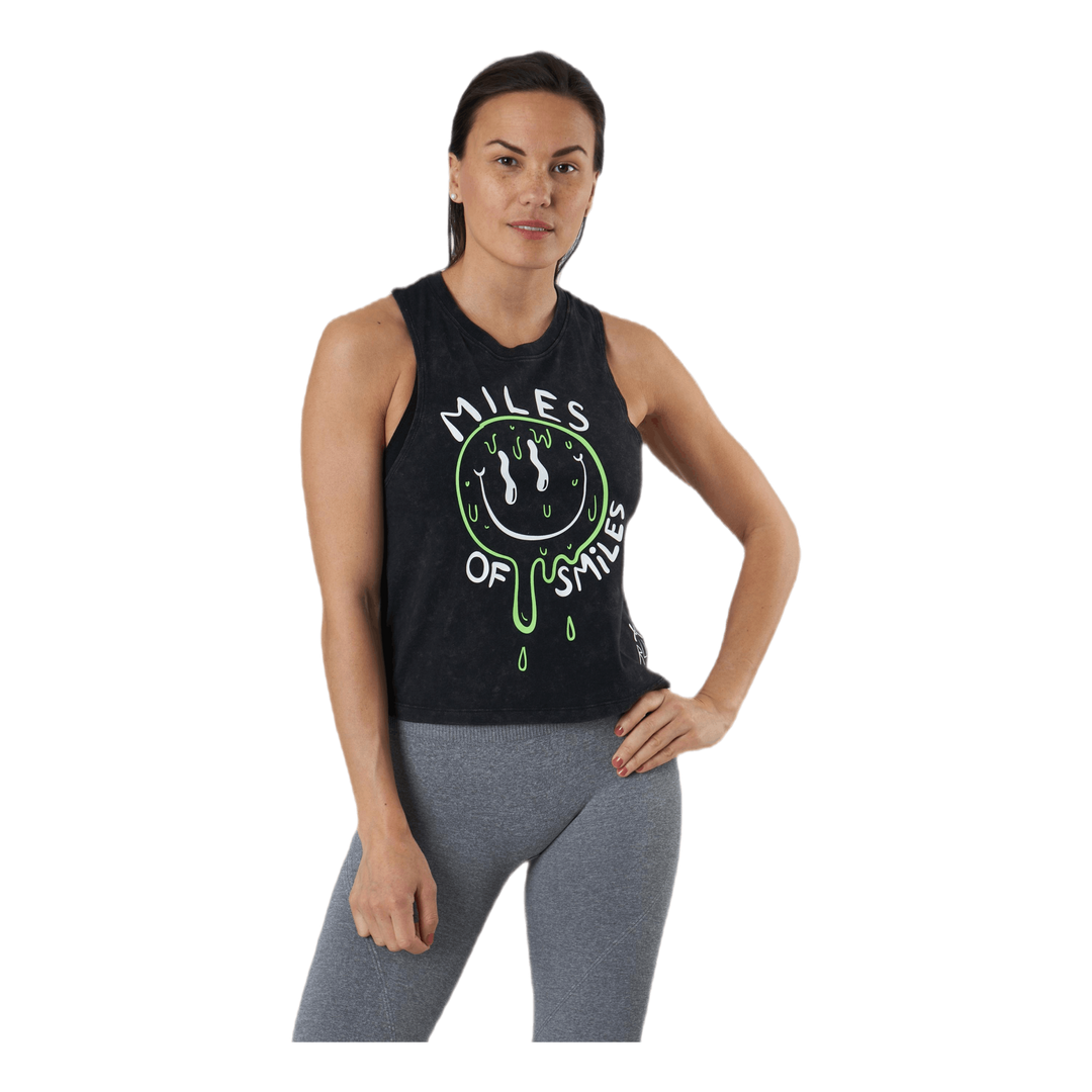 Run Ur Face Off Tank Black