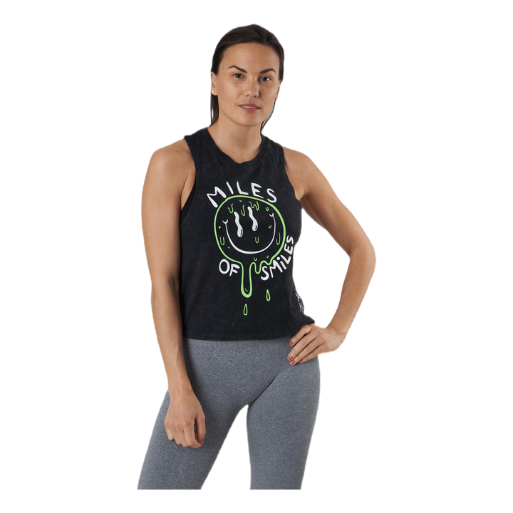 Run Ur Face Off Tank Black